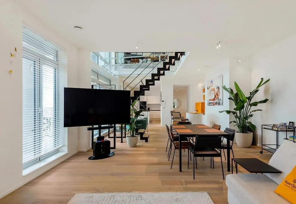 Sky Loft - Luxurious Penthouse - Antwerp 180 M² Apartment
